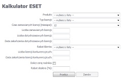 Kalkulator ESET