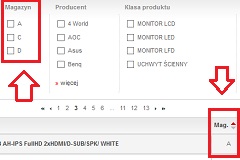Nowe możliwości wyboru magazynu podczas zakupów