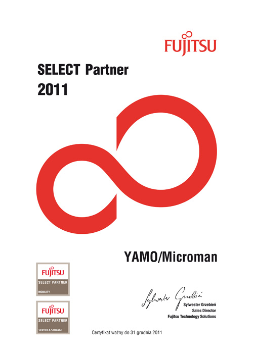 YAMO/MICROMAN SELECT Partnerem Fujitsu