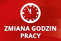 Zmiana godzin pracy działu SERWIS