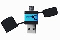 Pendrive z 2 złączami USB w magazynie